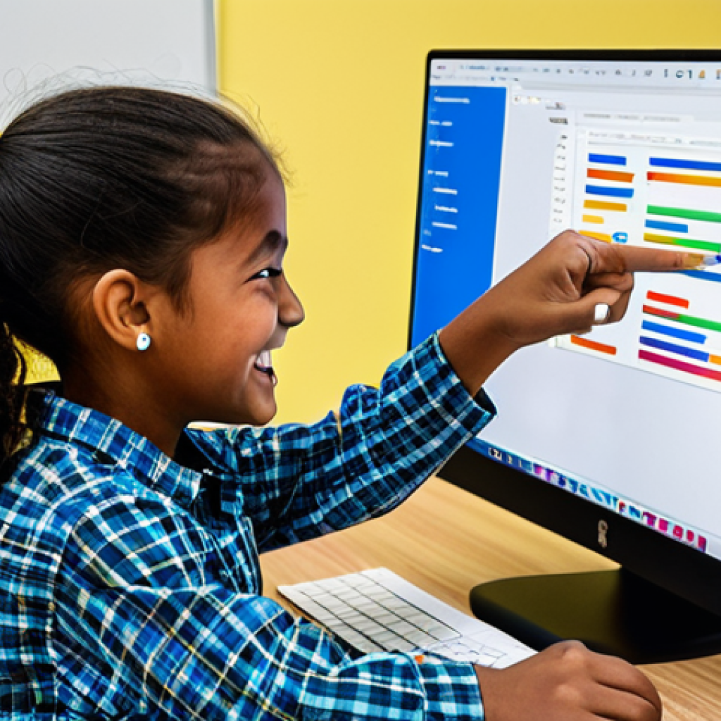 코딩교육지도사 자격증 강의 후기 - **A coding instructor teaching a class of diverse students (ages 8-12) using Scratch. The instructor...