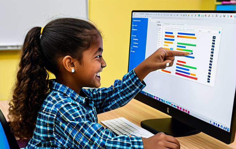 코딩교육지도사 자격증 강의 후기 - **A coding instructor teaching a class of diverse students (ages 8-12) using Scratch. The instructor...