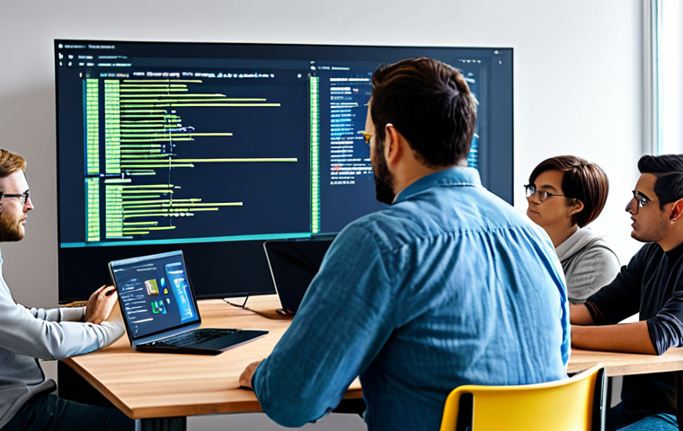 코딩교육지도사 자격증 강의 후기 - **A coding instructor teaching a class of diverse students (ages 8-12) using Scratch. The instructor... 코딩교육지도사 자격증 강의 후기 - **A coding instructor teaching a class of diverse students (ages 8-12) using Scratch. The instructor...