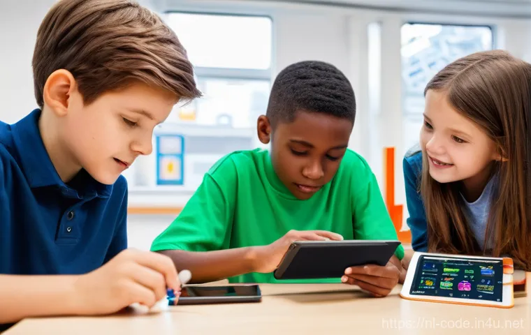 코딩교육지도사와 AI 윤리 교육 - **Image Prompt 2: Ethical AI Discussion for Teens**
A diverse group of five teenagers (15-16 yea... 코딩교육지도사와 AI 윤리 교육 - **Image Prompt 2: Ethical AI Discussion for Teens**
A diverse group of five teenagers (15-16 yea...