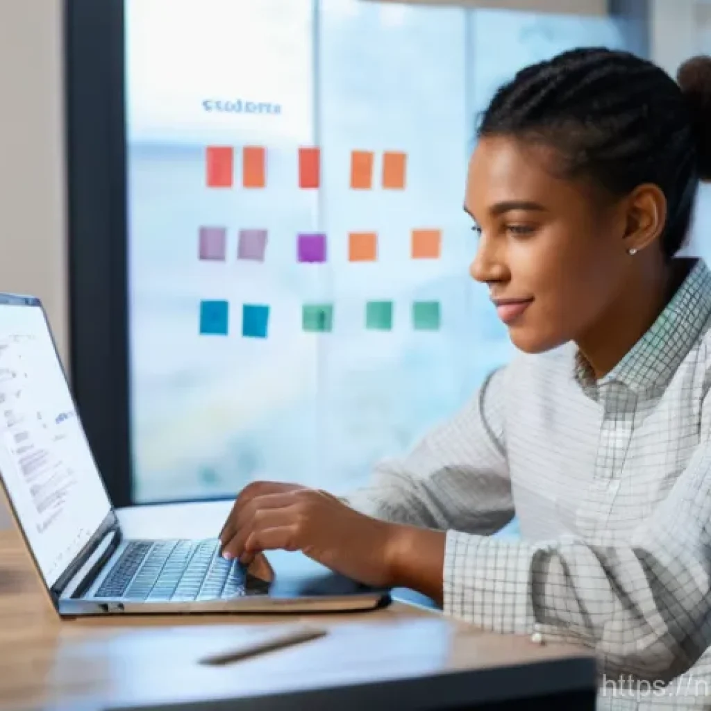 코딩교육지도사 시험 준비에 도움 되는 앱 - **"A focused young adult, approximately 25 years old, sits comfortably at a contemporary desk, engag...