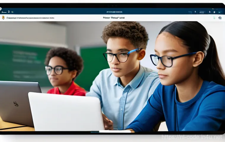 코딩교육지도사 강의력 향상 비법 - **The Code Adventure: Robot in a Whimsical Maze**
    A vibrant, slightly stylized illustration depi...