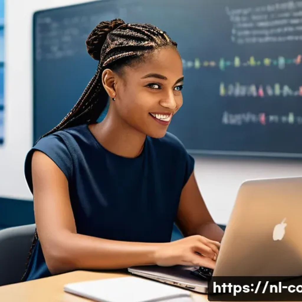 코딩교육지도사와 학습 자료 개발 사례 - **Prompt 1: The "Aha!" Moment in Code Education**
"A bright, modern coding classroom or study ar...